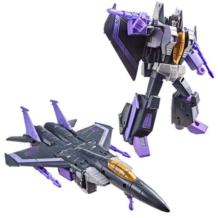 Hasbro Transformers Studio Series Skywarp Figura de 16,5 cm de Transformers: La películay Hasbro Transformers Studio Series Skywarp Figura de 16,5 cm de Transformers: La películay