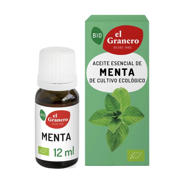 El Granero Integral Aceite Esencial de Menta Bio Refurbished 12ml (Pack de 6) El Granero Integral Aceite Esencial de Menta Bio Refurbished 12ml (Pack de 6)