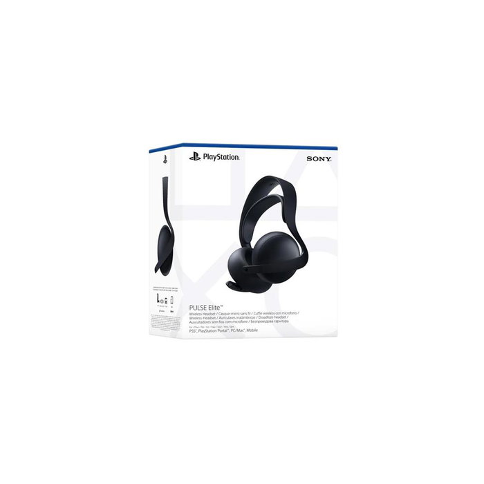 Sony Pulse Elite Auriculares Inalámbricos Negro Midnight Black Sony Pulse Elite Auriculares Inalámbricos Negro Midnight Black
