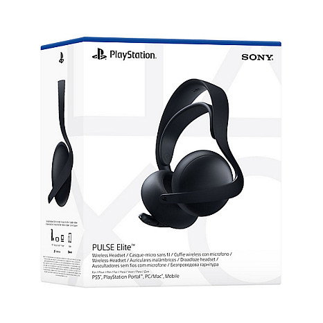 Sony Pulse Elite Auriculares Inalámbricos para Juego Midnight Black Sony Pulse Elite Auriculares Inalámbricos para Juego Midnight Black