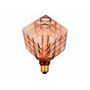 Fbright Bombilla LED S170 Decorativa Cubo Ámbar E27