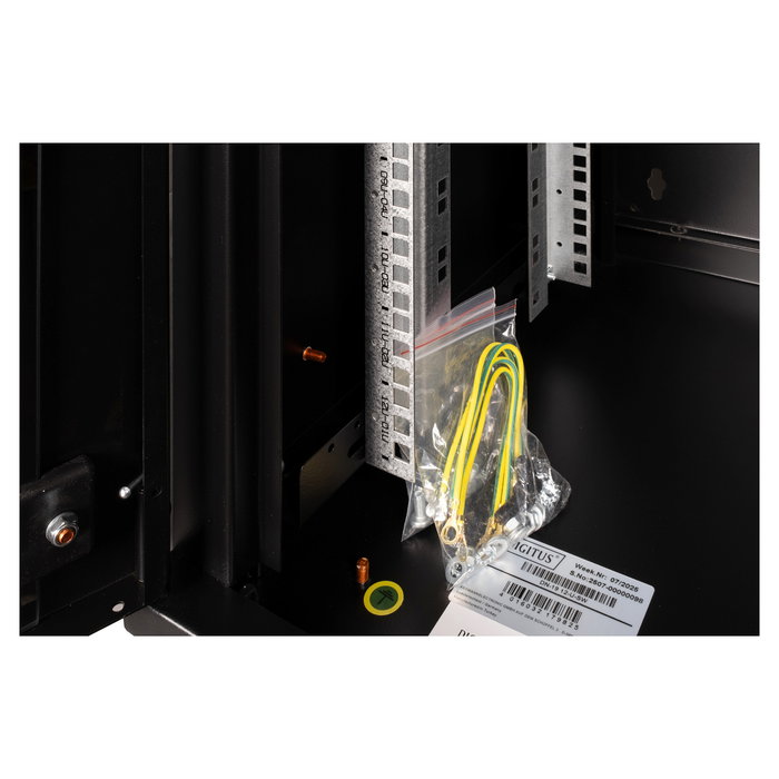 Digitus Carcasa de Pared Unique 12U 600x450mm Negro