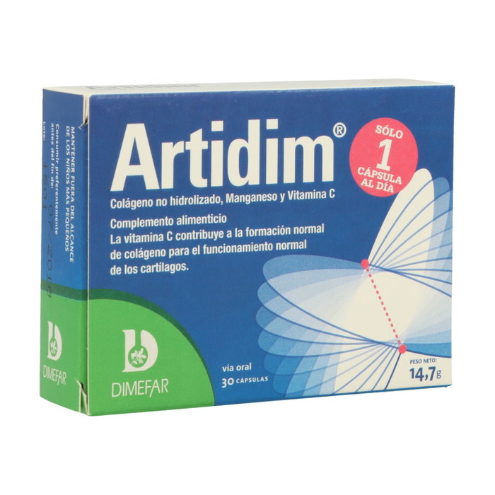 DIMEFAR Artidim UC-II 30 cápsulas