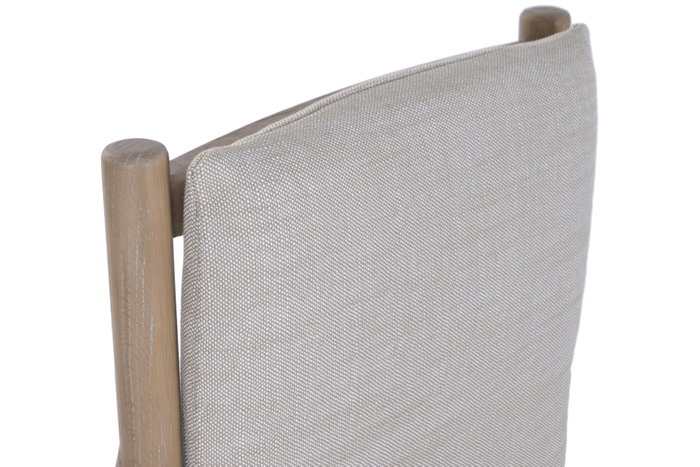 DKD Home Decor Silla de Fresno y Poliéster Beige DKD Home Decor Silla de Fresno y Poliéster Beige