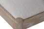 DKD Home Decor Silla de Fresno y Poliéster Beige