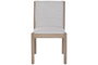 DKD Home Decor Silla de Fresno y Poliéster Beige