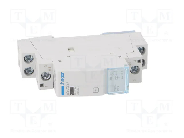Hager ESC227 Disyuntor de Protección 25A 230V Hager ESC227 Disyuntor de Protección 25A 230V