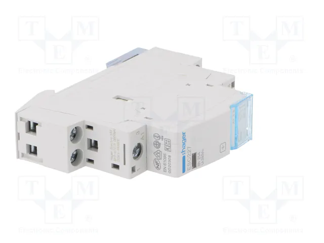 Hager ESC227 Disyuntor de Protección 25A 230V Hager ESC227 Disyuntor de Protección 25A 230V