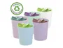 Archivo 2000 Papelera Ecogreen 18 Litros Rosa Pastel Plástico 100% Reciclado 290x310 mm