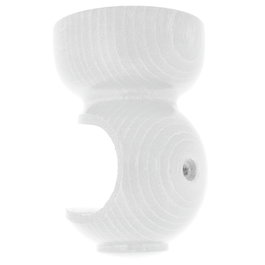 RIEL CHYC Soporte Madera Liso Techo 20x 68 mm. Blanco