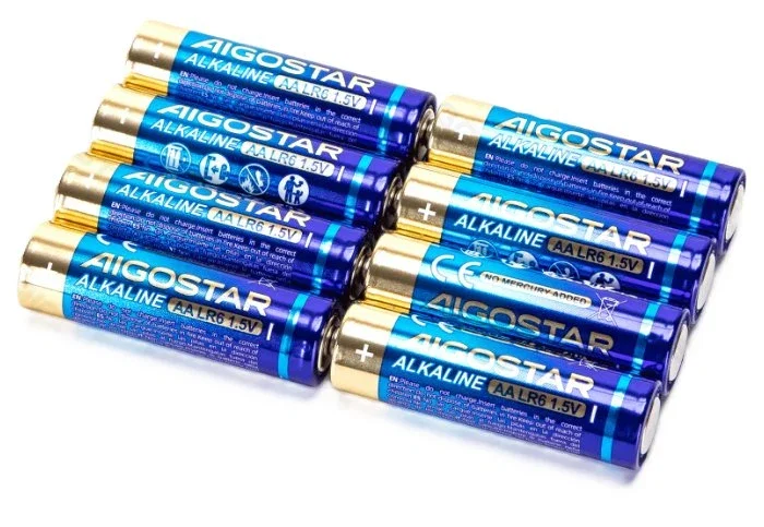 Aigostar Pilas Alcalinas LR6 (AA) 1.5V, 8 Unidades