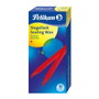 Pelikan Lacre en barras color rojo, caja de 10 unidades