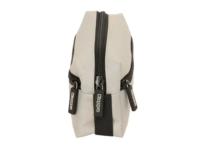 Safta Bolso escolar portatodo triple pequeño Kappa grey