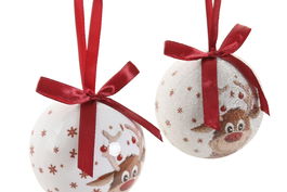 DKD Home Decor Decoracion Colgante Navidad Tradicional Multicolor PVC Set de 14 Piezas 21 x 15.5 x 24 cm