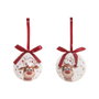 DKD Home Decor Set de 14 Piezas de Decoración Colgante Multicolor en PVC