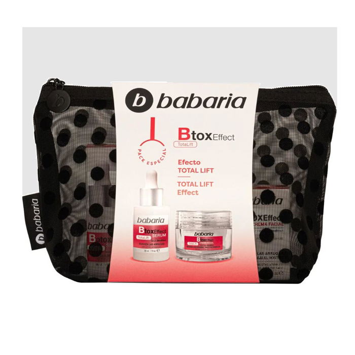 BABARIA Btox effect total lift Crema facial set 50 ml + serum 1u BABARIA Btox effect total lift Crema facial set 50 ml + serum 1u