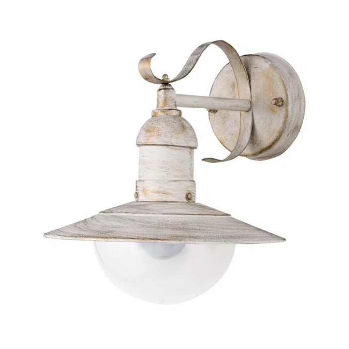 RABALUX Aplique de Exterior Oslo 1xE27 IP44 Metálico con Pantalla Translúcida para Bombilla hasta 60W - RAB-8270 RABALUX Aplique de Exterior Oslo 1xE27 IP44 Metálico con Pantalla Translúcida para Bombilla hasta 60W - RAB-8270