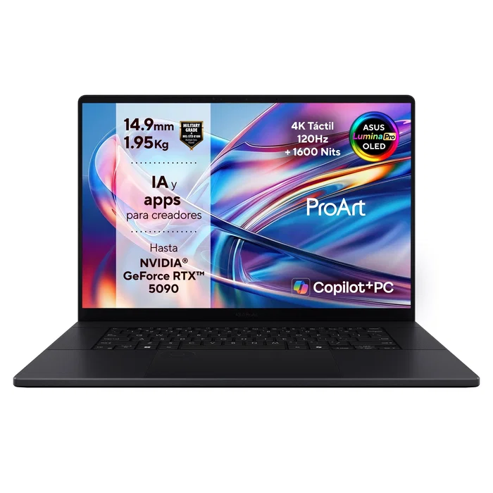 Asus ProArt P16 OLED Ryzen AI 9 HX 370 64GB 4TB RTX 5090 16 Táctil Asus ProArt P16 OLED Ryzen AI 9 HX 370 64GB 4TB RTX 5090 16 Táctil