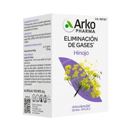 ARKOPHARMA Arkocapsulas Hinojo Bio - 84 Cápsulas