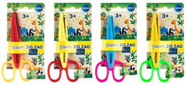 Tijeras Escolares Centrum Zig-Zag 13,5 Cm. (Set de 12)
