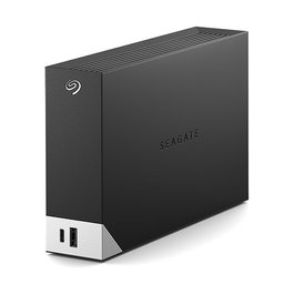 Seagate One Touch Hub 8TB Disco Duro Externo 3.5" USB-C USB 3.2 Gen 1 Negro Gris Compatible Windows/Mac