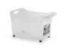 Plasticforte Carrito multiusos Nº2 transparente con asa