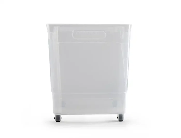 Plasticforte Carrito multiusos Nº2 transparente con asa