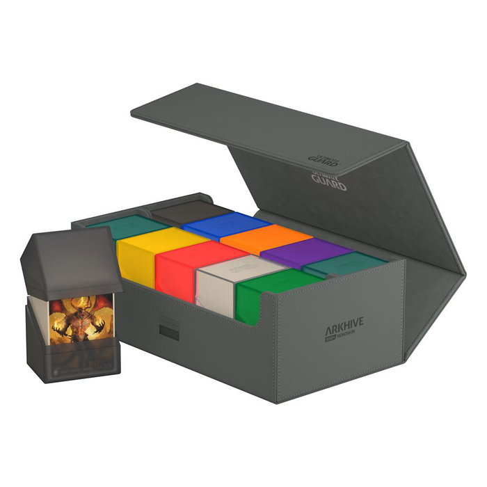 Ultimate Guard Arkhive 800+ XenoSkin Monocolor Gris