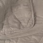 Colcha Taupe Poliester Dormitorio 180 X 260 cm