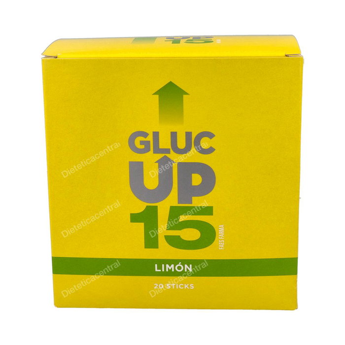 GLUC UP Limón 20 Sticks