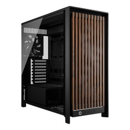 Corsair FRAME 5000D WOOD RS Midi Tower Negro, Nuez