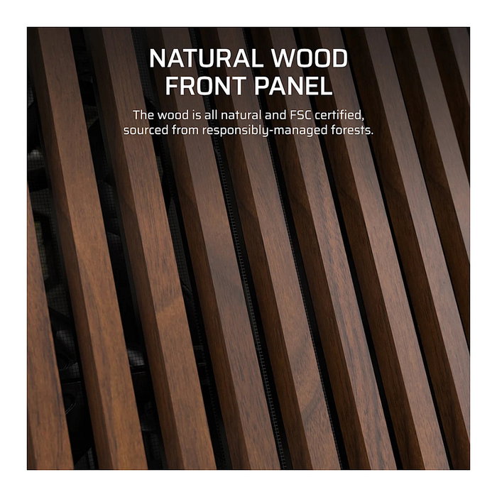 Corsair FRAME 5000D WOOD RS Midi Tower Negro, Nuez