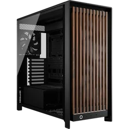 Corsair FRAME 5000D WOOD RS Midi Tower Negro, Nuez