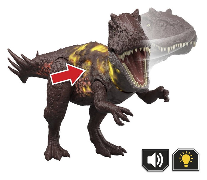 Mattel Jurassic World: Survival Figura Wild Roar Metriacanthosaurus 31 cm