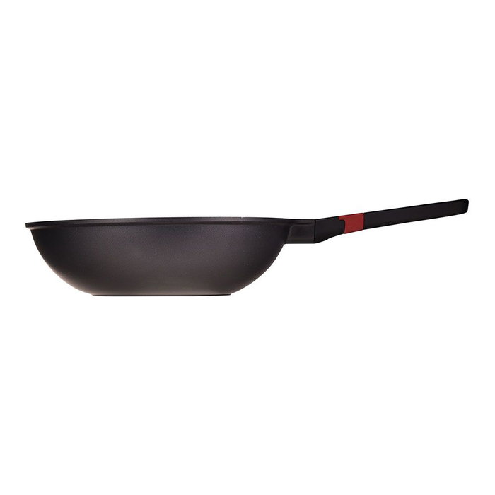 San Ignacio Wok de Aluminio Fundido Inducción Denia Experto Ø28 cm Antiadherente Apto para Todo Tipo de Fuego