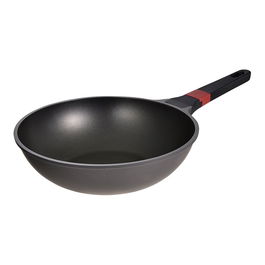 San Ignacio Wok de Aluminio Fundido Inducción Denia Experto Ø28 cm Antiadherente Apto para Todo Tipo de Fuego