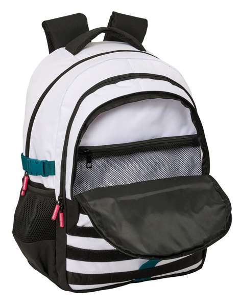 Safta Mochila Real Madrid Equipación 26/27 Cross Doble 34x46x15cm