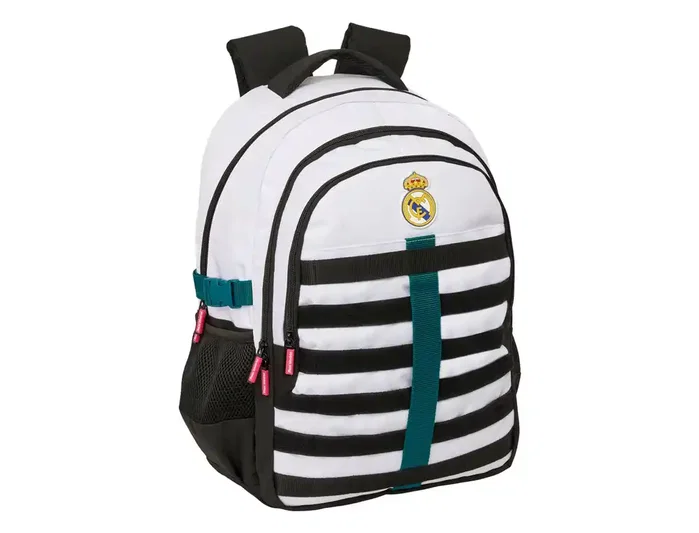 Safta Mochila Real Madrid Equipación 26/27 Cross Doble 34x46x15cm