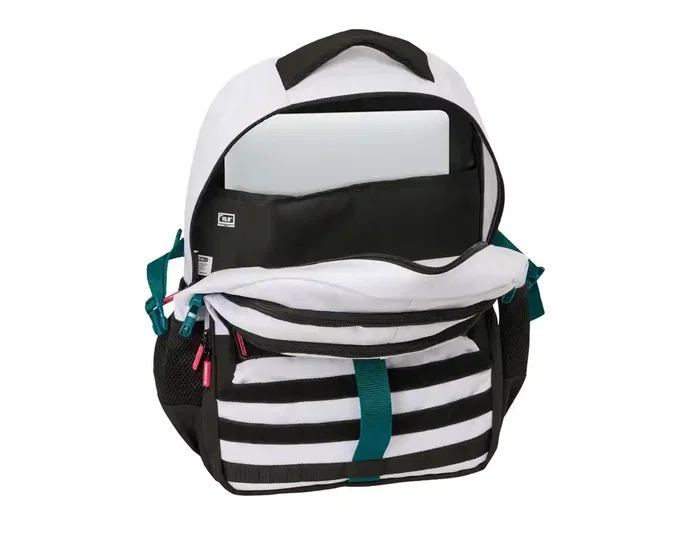 Safta Mochila Real Madrid Equipación 26/27 Cross Doble 34x46x15cm