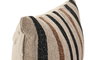 DKD Home Decor Cojín Tradicional de Lino India 2c25, Algodón y Vellón, Color Natural, 30 x 50 cm (Pack de 2 Unidades)