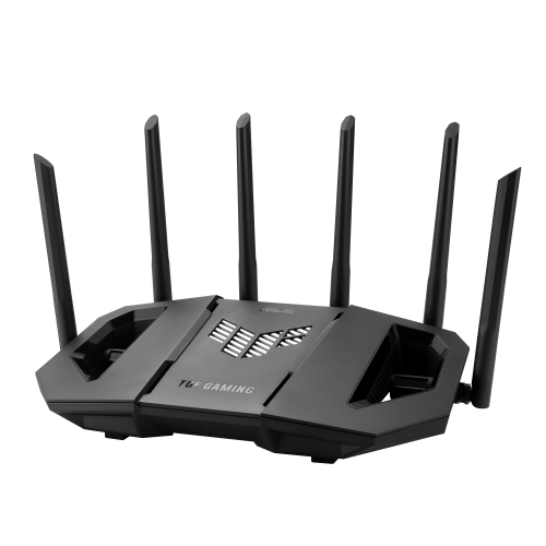 Asus Router Inalámbrico 90IG0A30-MO9C00 Wi-Fi 7 Tribanda 2.4 GHz / 5 GHz / 6 GHz Negro 9400 Mbps