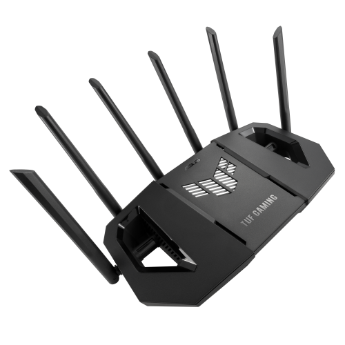 Asus Router Inalámbrico 90IG0A30-MO9C00 Wi-Fi 7 Tribanda 2.4 GHz / 5 GHz / 6 GHz Negro 9400 Mbps