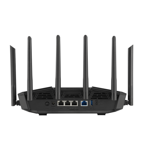 Asus Router Inalámbrico 90IG0A30-MO9C00 Wi-Fi 7 Tribanda 2.4 GHz / 5 GHz / 6 GHz Negro 9400 Mbps