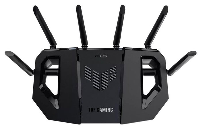 Asus Router Gaming TUF-BE9400 Tri Banda WiFi 7, 4 Puertos 2.5G, AiMesh, AiProtection