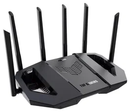 Asus Router Gaming TUF-BE9400 Tri Banda WiFi 7, 4 Puertos 2.5G, AiMesh, AiProtection