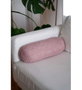 Aberto Design Cojín Rosa - Confort Ecológico Sostenible Hecho con Poliéster Reciclado 50x14x14cm