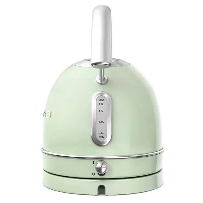 Sweiss Hervidor KTL7 2200 W 1,8 L Base Giratoria Vintage - Verde