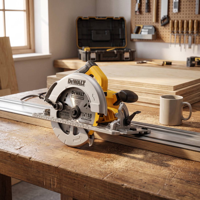 DEWALT DWE576K Sierra Circular de 1600W con Hoja de 190mm