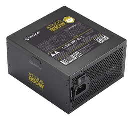 Fuente de alimentacion unykach atilius 3.1 black 850w 80 plus gold 850w atx 3.1 - full modular - ventilador 120mm