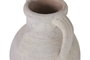 DKD Home Decor Ánfora Mediterráneo - Jarrón de Terracota Artesanal Marrón Claro, 35 x 80 x 35 cm